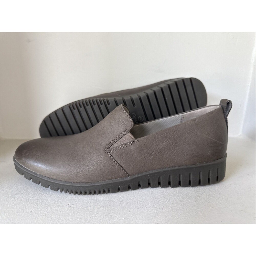 New Dansko Z7171 Womens Linley Grey Burnished Slip-On Shoes EU 38 US 7.5-8 US
